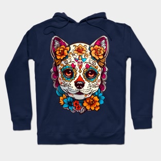 Sugar Skull Dog Hoodie